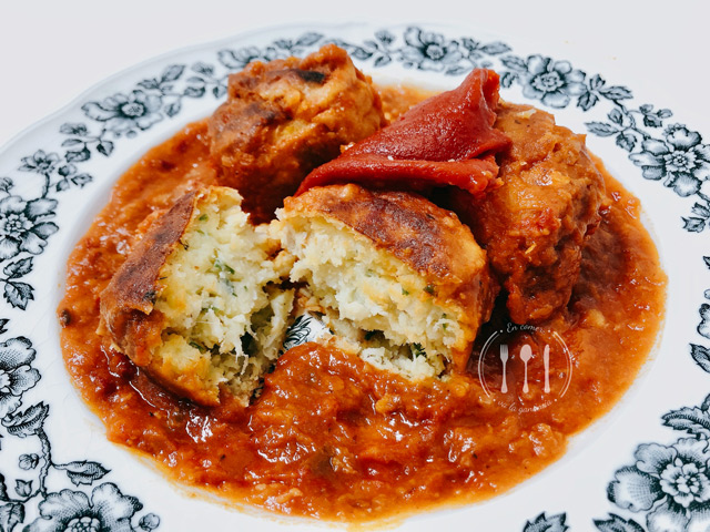 Albóndigas de bacalao