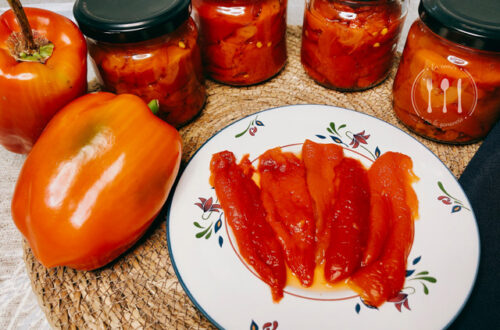 Pimientos asados en conserva 2 Pimientos asados en conserva