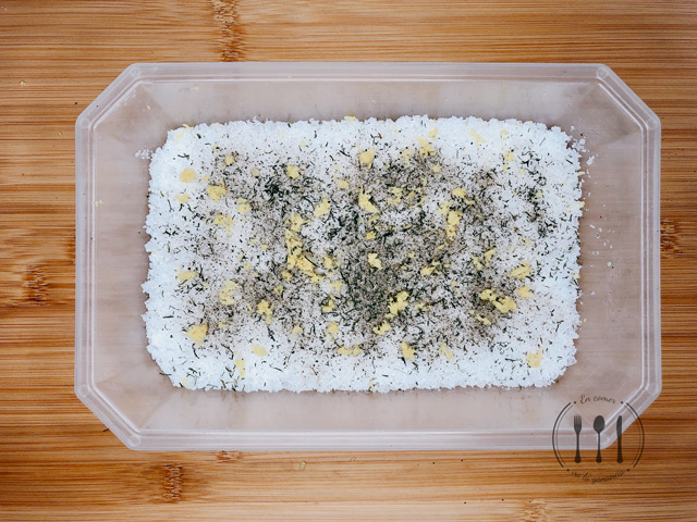 Mezcla de azúcar, sal y especias