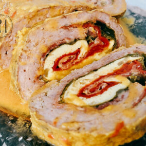 Rollo de carne relleno