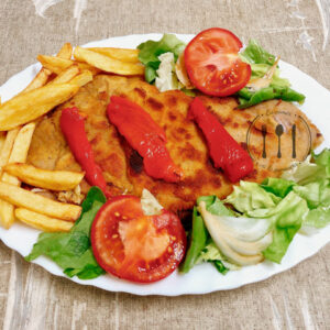 Delicioso cachopo de chosco y queso Edam 3 Cachopo de chosco y queso holandés