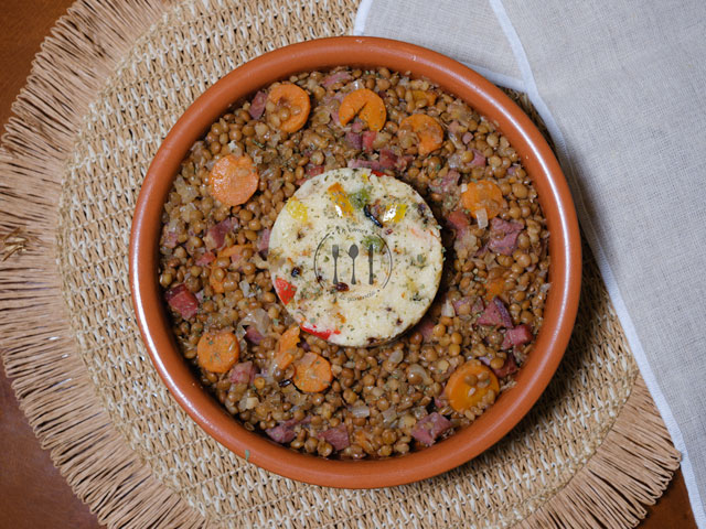 Lentejas con cuscús y verduras 2 Lentejas con cuscus y verduras