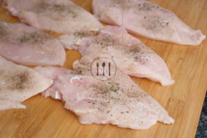 Pechugas de pollo en salsa de champiñones 5 Adobo de las pechugas de pollo